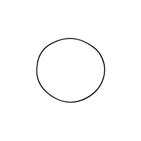 Sterling Seal and Supply (STCC) ORBN452 Number 452 Standard O-Ring, Buna Nitrile Rubber, 11-1/2" ID, 12" OD