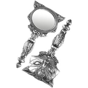 Alchemy Gothic Cat Hand Mirror