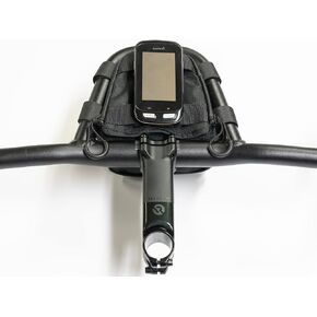 REDSHIFT Bike Computer Mount for Kitchen Sink Handlebar Bag - Compatible with Garmin GPS Bike Computers