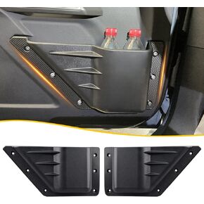 جيوب تخزين بالباب الأمامي، حامل أكواب للباب الأمامي لملحقات Ford Bronco، ملحقات توسيع التخزين الداخلي المتوافقة مع Ford Bronco 6 Gen 2021 2022 (ليس للرياضة) in Kuwait