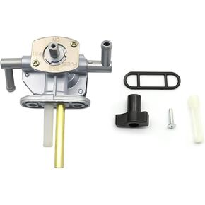 Gas Tank Fuel Cock Valve Petcock Compatible With Suzuki Eiger 400 LTF400F LTA400F 4x4 2002 2003 2004 2005 2006 2007 Replace 44300-38F02 44300-38F00