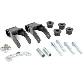 Rough Country .75" Boomerang Lift Shackles for 1984-2001 Jeep Cherokee XJ - 1104