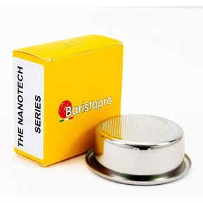 IMS Baristapro Nanotech Precision Ridgeless Double Portafilter Basket - 20 Gram