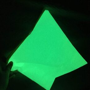 1 Yard Glow in The Dark Fabric Luminous Soft Polyester Fabric for DIY Craft Supplies 39" x 57"