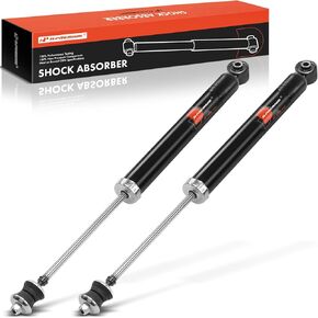 A-Premium Rear Pair (2) Shock Absorber Compatible with Nissan LEAF 2011 2012 2013 2014 2015 2016 2017, Driver and Passenger Side