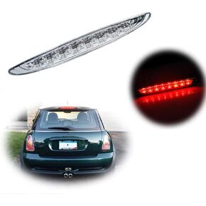 Clear Lens Rear High Mount 3rd Stop Brake LED Light For 2002-2006 Mini Cooper R50 R53 1st Gen