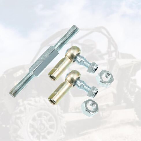 X AUTOHAUX M8 80mm Steering Tie Rod Ball Joint for 50cc 70cc 90cc 110cc 125cc 150cc 200cc 250cc ATV Four Wheeler Quad Steering Suspension in Saudi Arabia