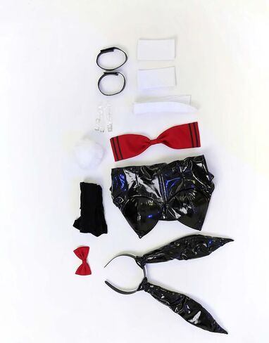 haikyuu Haiyuu Women Halloween Bunny Cosplay Costume Black Bunny Bodysuit in Saudi Arabia