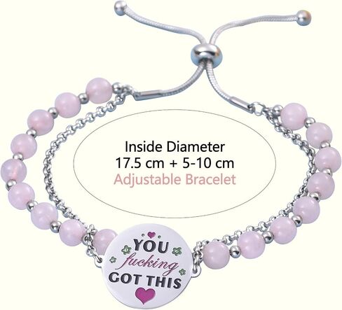 Inspirational Bracelet for Women Adjustable Double Layer Charm Bracalet for Birthday Christmas Holy Communion Gifts Girls Mother Grandmother Engraving BELIEVE IN YOU LIKE I DO… in Saudi Arabia