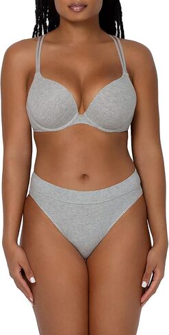 Smart & مثير المرأة الراحة القطن High-WaistedBriefPanty، 2-Pack in Kuwait