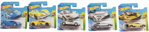 Hot Wheels 2021 Exotics Complete Set of 10 Diecast Vehicles 1/10 thru 10/10 (Short Card Version) in Saudi Arabia