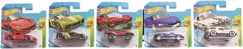 Hot Wheels 2021 Exotics Complete Set of 10 Diecast Vehicles 1/10 thru 10/10 (Short Card Version) in Saudi Arabia