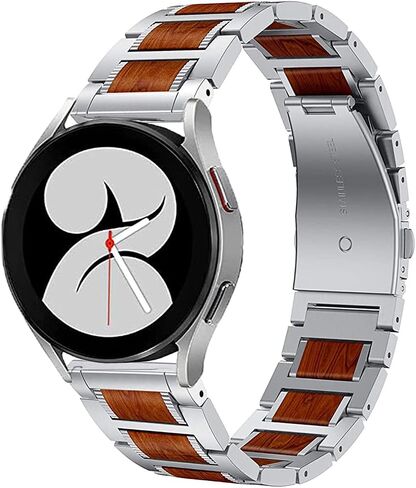 YEEJOK Compatible for Samsung Galaxy Watch 6/5/4/3 Bands,Galaxy Watch 6 Classic Bands 47mm 43mm,Galaxy Watch 5 Pro Bands, 20mm 22mm Metal Watch Strap Replacement for Men Women in Saudi Arabia