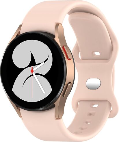حزام No Gap متوافق مع ساعة Samsung Galaxy Watch 6 / Galaxy Watch 5 / Galaxy Watch 4 40mm 44mm / Galaxy Watch 4 Classic 42mm 46mm Watch 6 47mm 43mm Band، سوار معصم رياضي 20 مم للرجال والنساء in Saudi Arabia