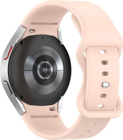 حزام No Gap متوافق مع ساعة Samsung Galaxy Watch 6 / Galaxy Watch 5 / Galaxy Watch 4 40mm 44mm / Galaxy Watch 4 Classic 42mm 46mm Watch 6 47mm 43mm Band، سوار معصم رياضي 20 مم للرجال والنساء in Saudi Arabia