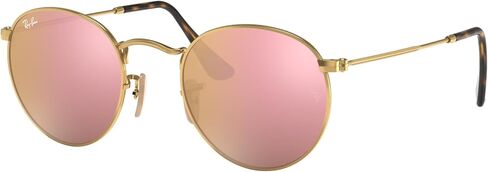 نظارات شمسية مستديرة من Ray-Ban RB3447N للرجال + حزمة مع مجموعة نظارات مجانية من Designer iWear in Kuwait