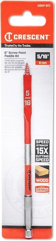 Crescent Screw Point Paddle Drill Bit | 6" x 5/16" | CDSP-617 in Saudi Arabia