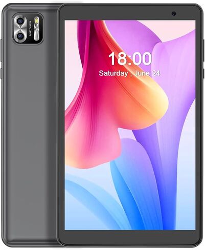 PRITOM TAB8 8 inch Tablet - Android 13 Tablet, Octa Core, 8GB(4+4GB Expanable) RAM, 64GB ROM, 512GB Expanable, HD IPS Screen, Dual Camera, 5G WiFi,Bluetooth (Blue) in Saudi Arabia