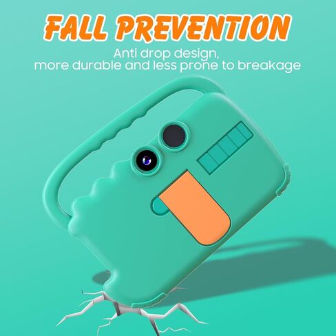 جهاز لوحي للأطفال مقاس 7 بوصة للأولاد والبنات، جهاز Android 12 جهازًا لوحيًا للأطفال، ذاكرة وصول عشوائي سعتها 4 جيجابايت وذاكرة قراءة فقط 32 جيجابايت، جهاز لوحي للأطفال الصغار مزود بتقنية WIFI وبلوتوث وشاشة IPS آمنة للعين، ومراقبة أبوية، وكاميرا مزدوجة حا in Kuwait