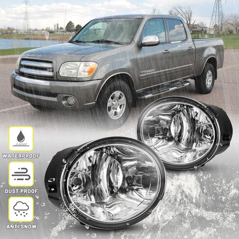 Fog Lights Lamps Assembly fit for Toyota Sequoia 2001-2007 Tundra 2000-2006 Driver Passenger Replacement,CBUS30-0076-09 in Saudi Arabia