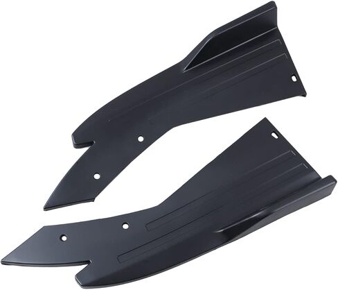 MUCO Universal Rear Bumper Lip for Honda Totoya Chevy Ford Mazda- Diffuser Splitter Canard Protector Front Bumper Lip Side Skirt Body Kit for Cars-Matt Black in Saudi Arabia