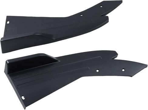 MUCO Universal Rear Bumper Lip for Honda Totoya Chevy Ford Mazda- Diffuser Splitter Canard Protector Front Bumper Lip Side Skirt Body Kit for Cars-Matt Black in Saudi Arabia