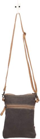 Myra Bag Bloom Bleach Upcycled Canvas & Cowhide Small Crossbody Bag S-1501 in Kuwait