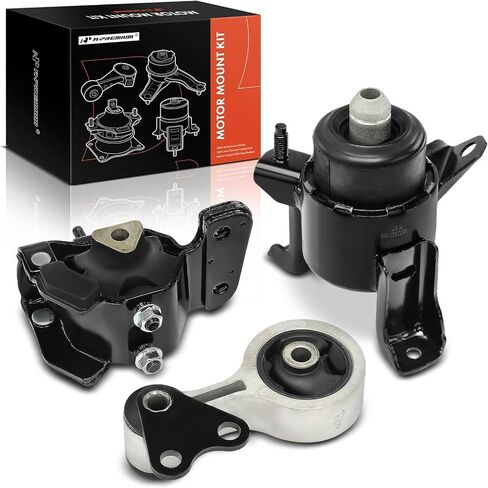 A-Premium 3PCS Engine Motor Mount and Transmission Mount and Torque Strut Mount Kit Compatible with Mazda 6 2003 2004 2005 2006 3.0L, Automatic Transmission, Replace# GK2C39040C in Saudi Arabia
