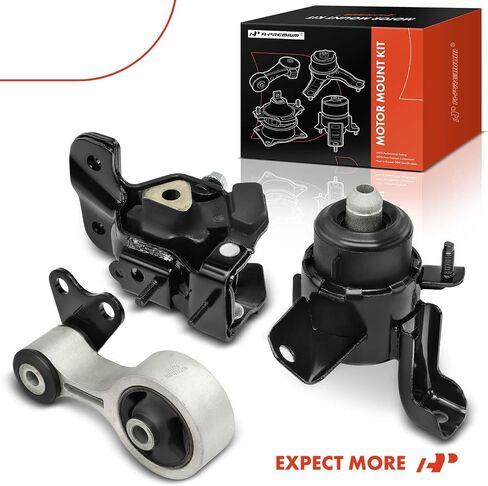 A-Premium 3PCS Engine Motor Mount and Transmission Mount and Torque Strut Mount Kit Compatible with Mazda 6 2003 2004 2005 2006 3.0L, Automatic Transmission, Replace# GK2C39040C in Saudi Arabia