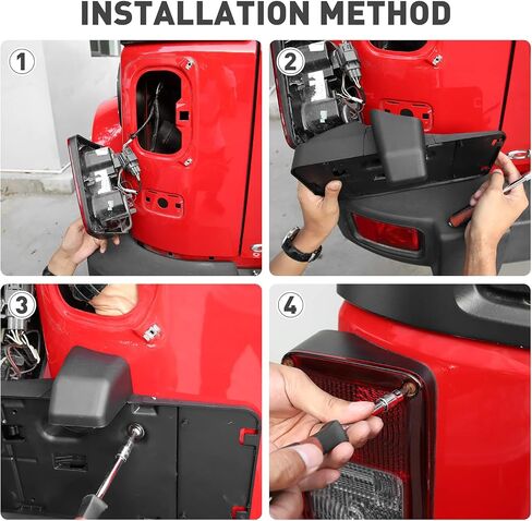 Voodonala for Jeep Wrangler JK JKU Front Plate License Bracket Front License Hanging Kits Compatible with Jeep Wrangler JK JKU 2012-2018 in Saudi Arabia