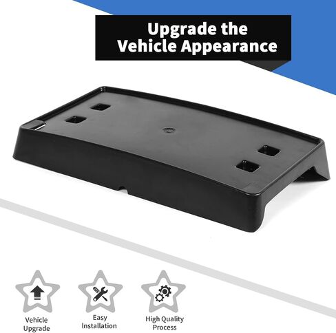Voodonala for Jeep Wrangler JK JKU Front Plate License Bracket Front License Hanging Kits Compatible with Jeep Wrangler JK JKU 2012-2018 in Saudi Arabia
