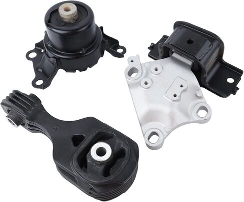 مجموعة تركيب محرك وناقل الحركة LINLINS متوافقة مع Honda Fit 2015 2016 2017 2018 2019 2020 L4 1.5L، ناقل حركة أوتوماتيكي، مجموعة 3 قطع، استبدال # 50890T5A911، 50822T5RA01 in Kuwait