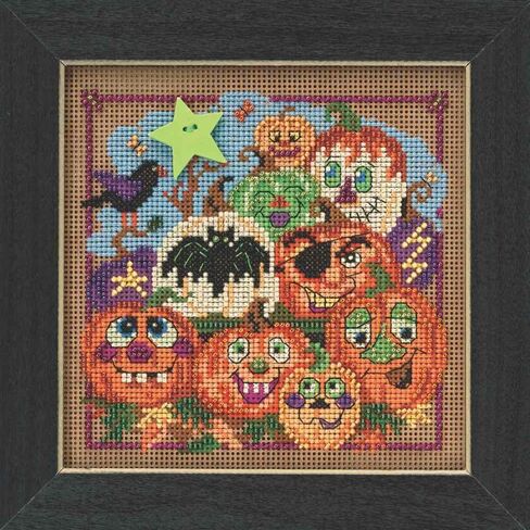 رسمت القرع هالوين مطرز عد عبر الابره عدة مطحنة هيل 2015 أزرار والخرز الخريف MH145206 in Saudi Arabia