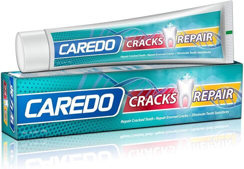 Healing Teeth Crack Toothpaste, The ONLY Toothpaste Repairing Cracked Teeth Enamel Cracks, Cure Tooth Sensitivity, Remove Pigment in Crack 100g 2 Counts As Mother's day Gift in Saudi Arabia