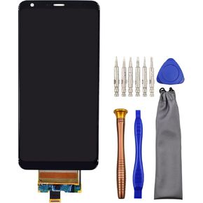 Replacement Screen LCD Display Touch Digitizer Assembly for LG Stylo 5 Q Stylus 6.2" Black Q710 LM-Q710.FG Stylo 4 Q710AL LM-Q720 with Tool Kit