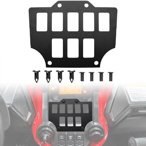 SAUTVS Center Dash Console Switch Plate Panel, Center Dash Console Rocker Switch Plate Panel for Honda Talon 1000R / 1000X / 1000X-4 2019-2024 Accessories (1PCS)