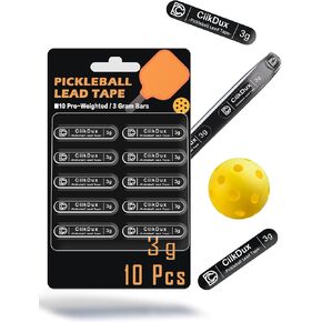 شريط الرصاص لمجاديف كرة البيكل، أضف قضبان 3 جرام لزيادة القوة والتحكم، مثالي لجميع مستويات المهارة in Kuwait