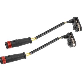 Motoforti Brake Pad Wear Sensor, for Mercedes-Benz GL350 2010-2016, Plastic, No.6395401417/2E0906206G, Black, 2 Pcs
