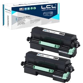 LCL Compatible Toner Cartridge Replacement for Ricoh 841886 sp 4520DN MP401SPF MP402SPF SP4520DN MP 401 10400 Pages sp 4520DN MP401SPF MP402SPF SP4520DN MP 401 (2-Pack Black)