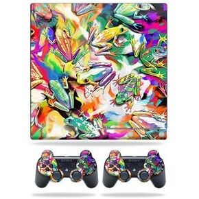 Skin Compatible with Sony Playstation 3 PS3 Slim + 2 Controllers – Wet Paint | MightySkins Protective, Durable, and Unique Vinyl wrap Cover | Easy to Apply, Remove | Made in The USA