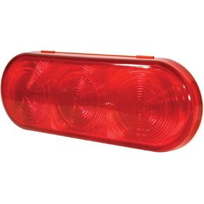 Grote 54162 - Supernova Nexgen‚Ѣ Oval Led Stop/Tail/Turn Light - Male Pin, Red