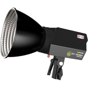 IFOOTAGE SL1 130BNA 130W Bi-Color COB LED Video Light,Standard Bowens Mount Point Source Output Continuous Lighting,APP Control,for Studio Camera Photography Live Streaming