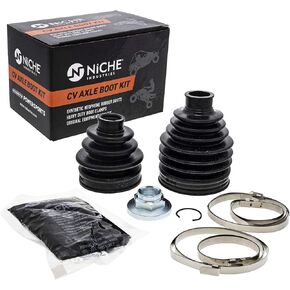 NICHE Front CV Axle Boot Kit For Yamaha 28P-2510G-00-00 BB5-2510H-00-00 Kodiak 450 ATV