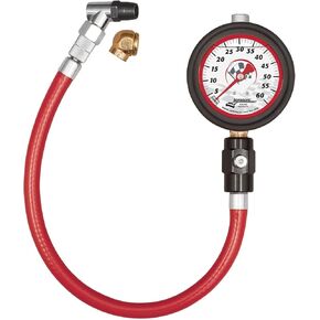 Longacre 52-52002 Liquid Filled 2-1/2 Tire Gauge, 0-60 psi