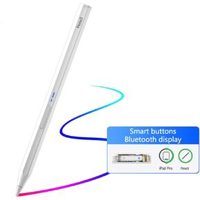 Stylus Pencil 20pro for iPad Pencil with 2X Fast Magnetic Charging for Apple iPad 10th/9th/8th/7th/6th Generation for iPad Pro 11"/12.9" for iPad Air 5th/4th/3th Gen for iPad Mini 6th/5th Gen