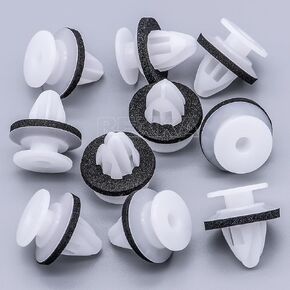 Rexka 10 pcs Fender Trim Wheel Opening Moulding Retainer Clip for Mazda KD51-51-W24 Mazda 3, CX-3, CX-5, CX-9 kd5151w24