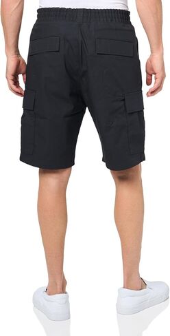 HUGO Men's Relaxed Fit Cargo Pocket Cotton Shorts in Saudi Arabia