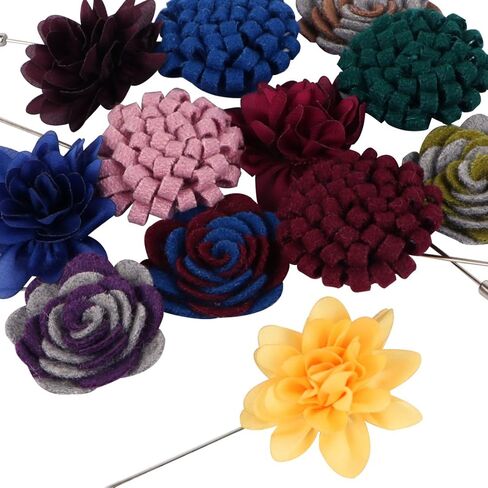 بدلة الزفاف الرجالية على شكل زهرة من كيلوفلي، عصا بوتونيير، مجموعة من 12 قطعة in Kuwait