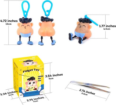 Angel's Wonderland Blue Kiss Blackheads Remover Toy,Birthday Fidget Toys,Pimple Popper Toys as Valentines Day Gag Novelty Gifts,Stress Relief Toy Hair Pulling,Anti Anxiety Toys in Saudi Arabia