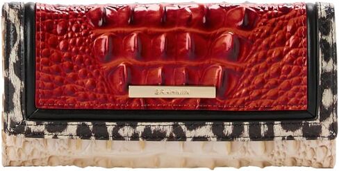 BRAHMIN Cordelia Wallet - Radiant Red Solarium in Kuwait